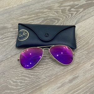Pink raybans